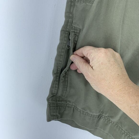 Columbia Mens 34x9 Shorts Cargo Utility Outdoor Norm Gorpcore Hiking Omni Shield - Picture 4 of 7